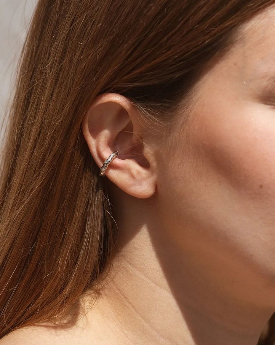 Joyas murona Ear Cuff | Earcuff Plata Debbie