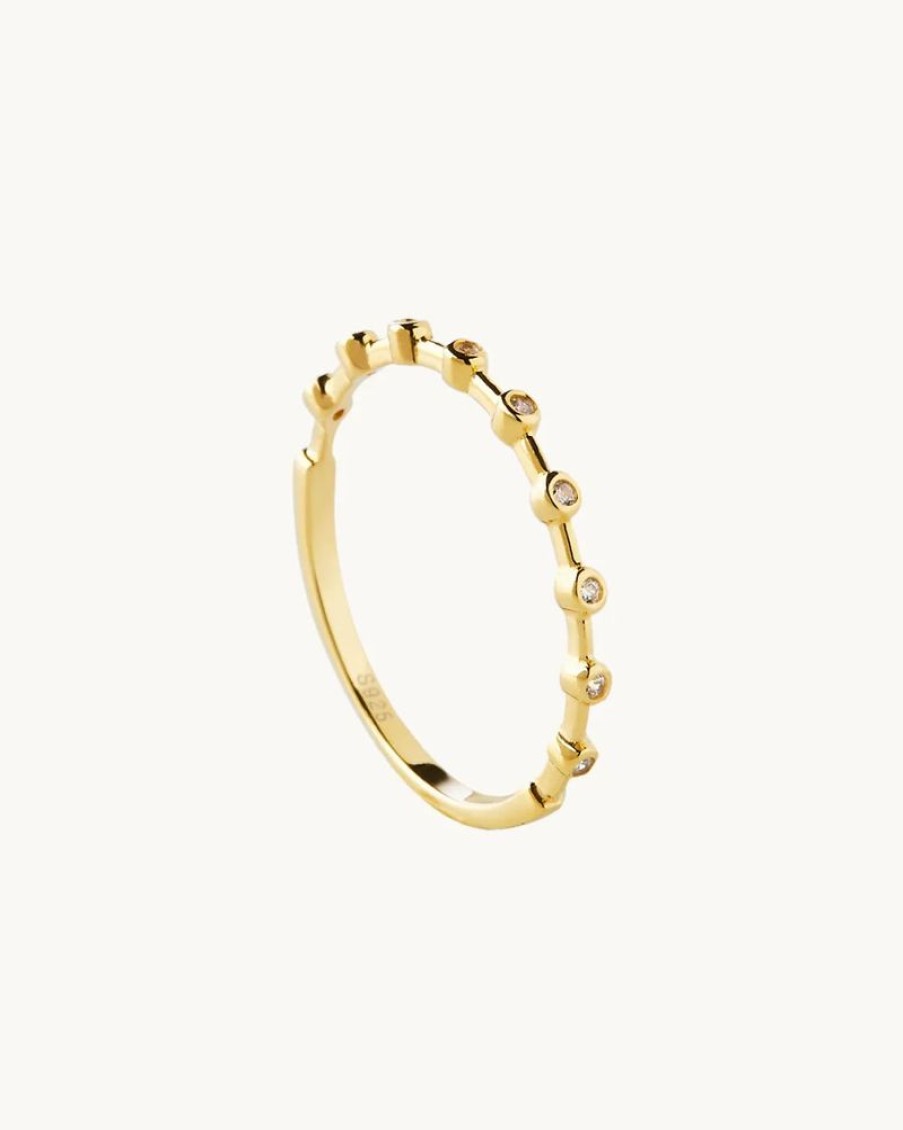 Joyas murona Finos | Anillo Circonitas Dotty