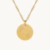 Joyas murona Minimalistas | Collar Zodiaco Geminis