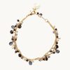 Joyas murona De Cadena | Pulsera Espinela Negra Amulet