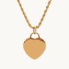 Joyas murona Minimalistas | Collar Corazon Amore