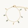 Joyas murona De Cadena | Pulsera Jade Verde Moresby