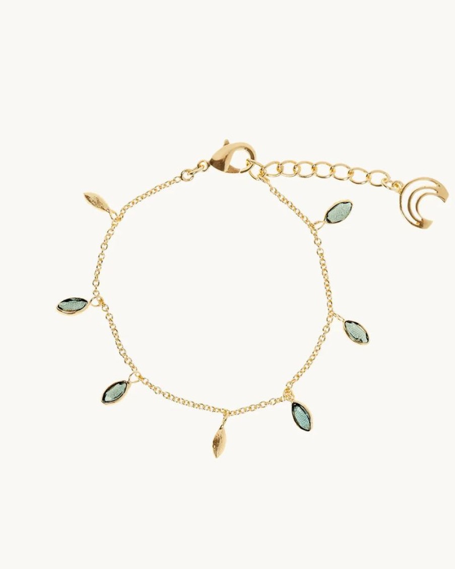 Joyas murona De Cadena | Pulsera Jade Verde Moresby