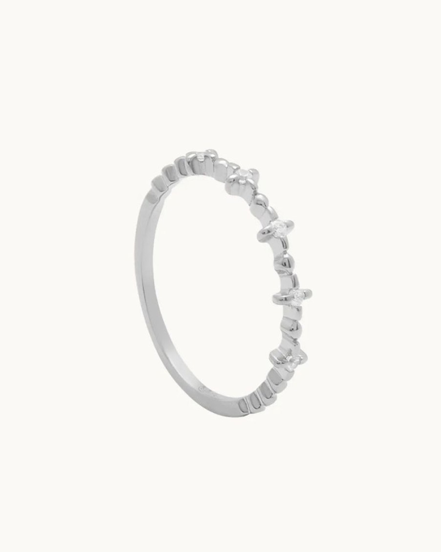 Joyas murona Finos | Anillo Plata Circonitas Reptilia