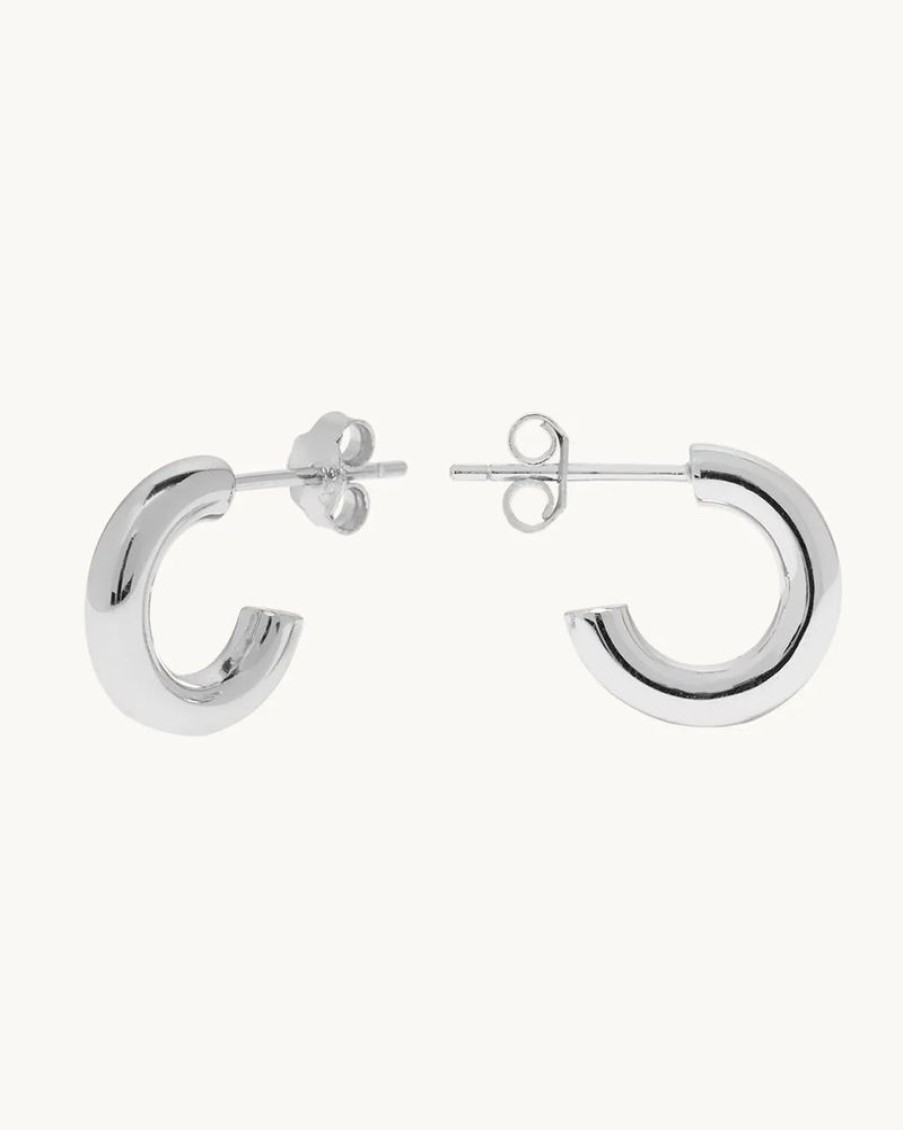 Joyas murona Aros | Aros Plata Basic Small