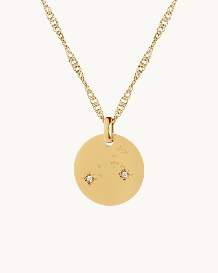 Joyas murona Minimalistas | Collar Zodiaco Leo