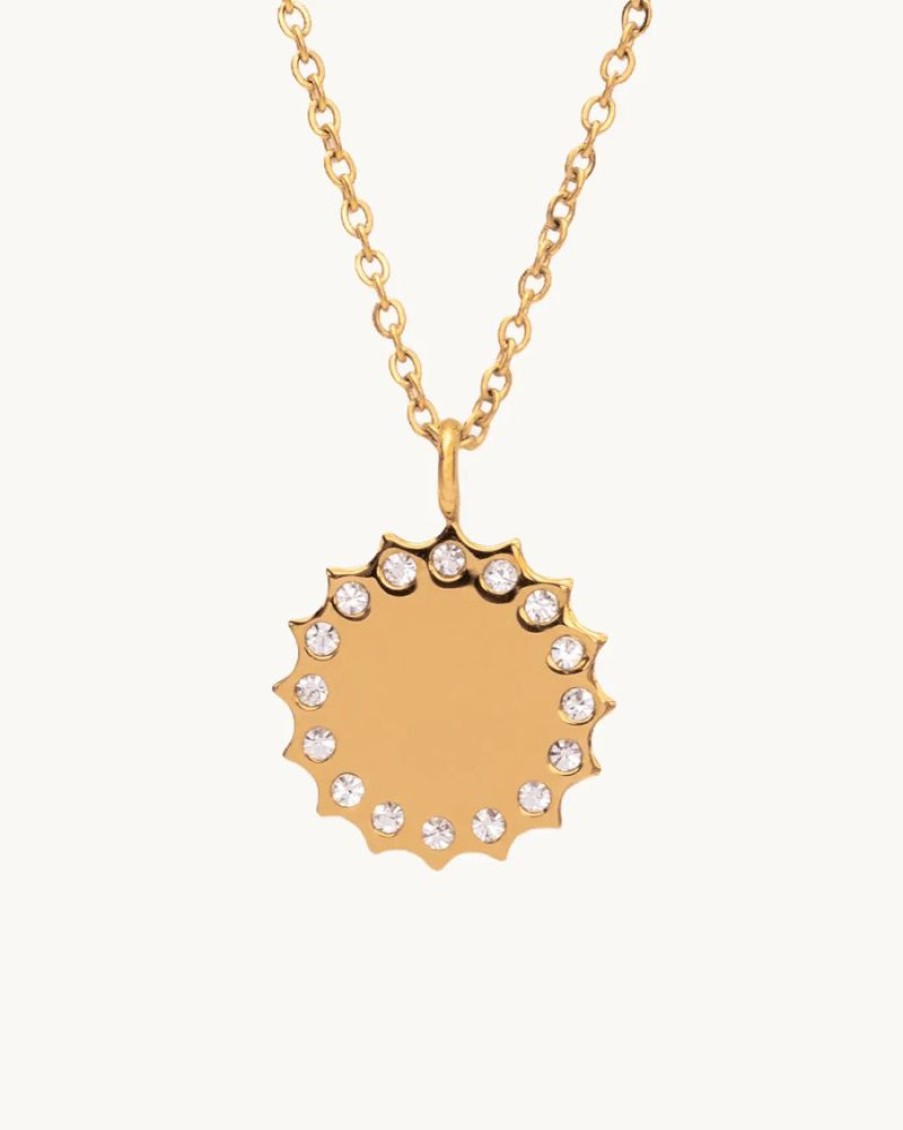 Joyas murona Minimalistas | Colgante Medalla Memory