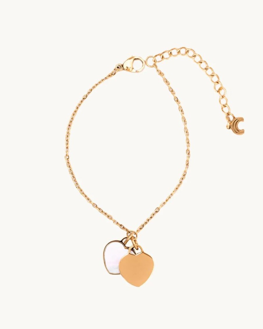 Joyas murona De Cadena | Pulsera Cuore Nacar