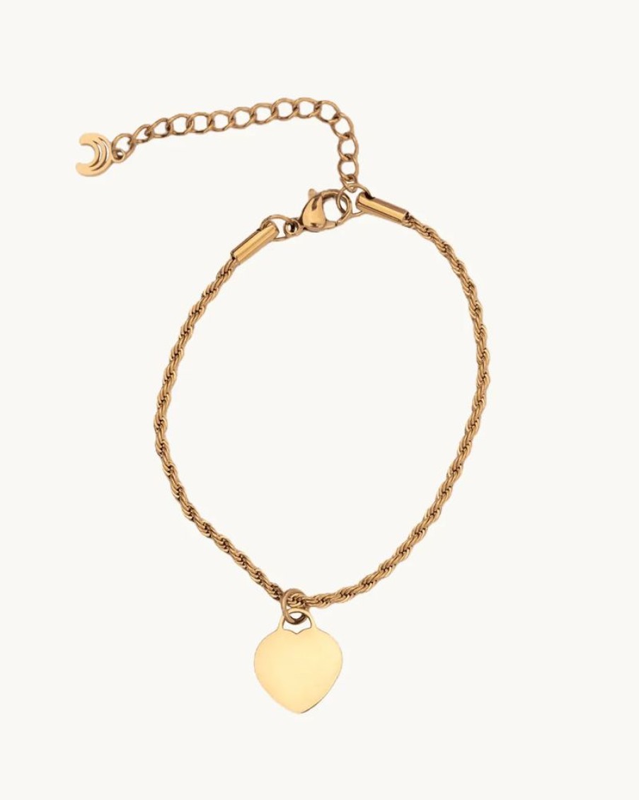 Joyas murona De Cadena | Pulsera Corazon Amore