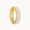 Joyas murona Grandes | Anillo Baguette Luz