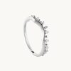 Joyas murona Con Circonitas | Anillo Plata Circonitas Brighty